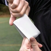 2 pezzi/set Parastinchi in silicone per adulti, antiscivolo ed elastici, adatti per palestra e campo sportivo - Multicolore - Visualizzare 1
