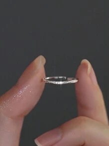 CVNANA 1pc Simple & Elegant Ring Design Fresh Style Ring For Women, Fashion Personalized Finger Ring