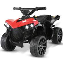 6V Children's Quad Electric, Electric Quad Children 3-5 KM/H, ATV Children's Car Children's Motorcycle With MP3 Music Player Trumpet And Headlight, USB Charging, Children's Vehicle Quad Electric For Children From 3 Years