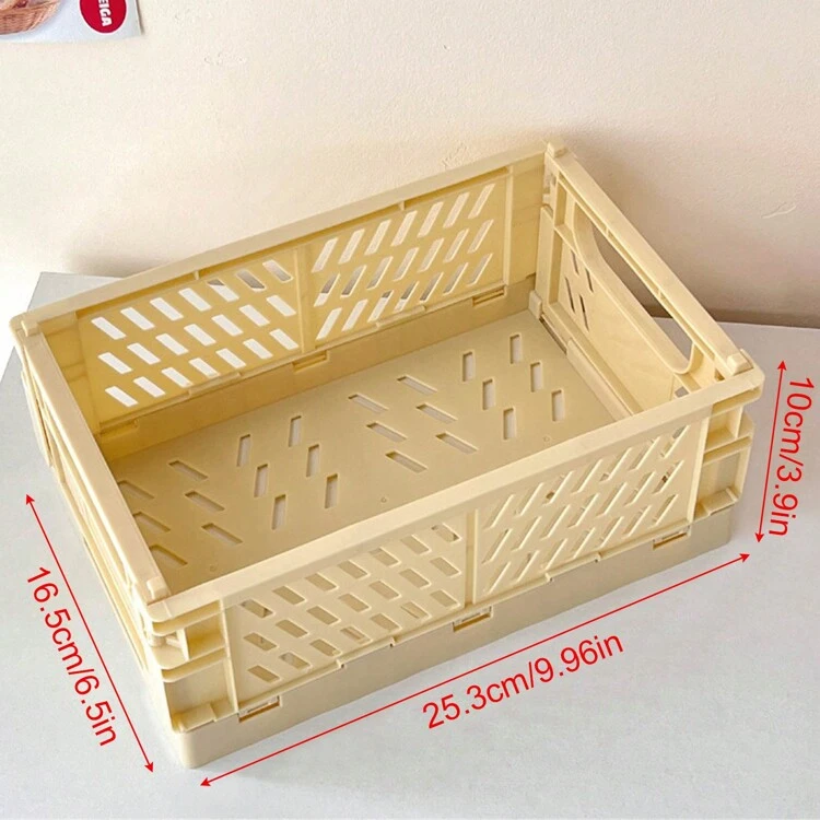 Joivida صندوق تخزين قابل للطي ، صندوق تخزين ، تخزين لغرفة المعيشة المكتب، ديكور غرفة النوم ، صف المكتب والمدرسة ، تخزين المطبخ والأطعمة والأواني ، قابل للطي وللتكديس ، متعدد الألوان، ديكور طاولة رامة ، إكسسوارات العودة إلى المدرسة ، أساسيات سكن الطلاب - متعدد الألوان - مشاهدة 36