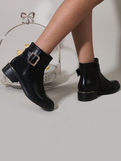 2025 Four Seasons Women's Mid-Calf Boots Back To School Season Date