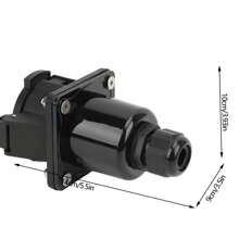 Type 1 EV New Energy Socket Vehicles AC Charger Socket Type Holder Level 1 Single Phase 240V 16A 32A Universal CE TUV SAE J1772 Approved - 均碼 - 查看 2