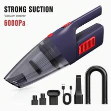 Handheld Cordless Vacuum Cleaner, Lightweight & Portable, Low Noise, Fast Charging, Large Capacity, Washable HEPA Filter, Convenient Cleaning - 902 Wireless Blue and Red - View 9