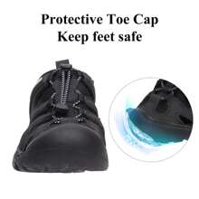 CAMEL CROWN Women's Sports Hiking Sandals, Closed-Toe Outdoor Sports Walking Sandals, Lightweight Summer Water Shoes - Black - View 4