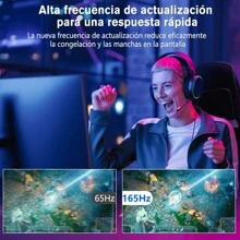 Vedd Computadoras Monitor Curvo Gamer 24 Pantalla 165hz 1ms - Tipo de Enchufe A USA (110-127V) - Ver 2