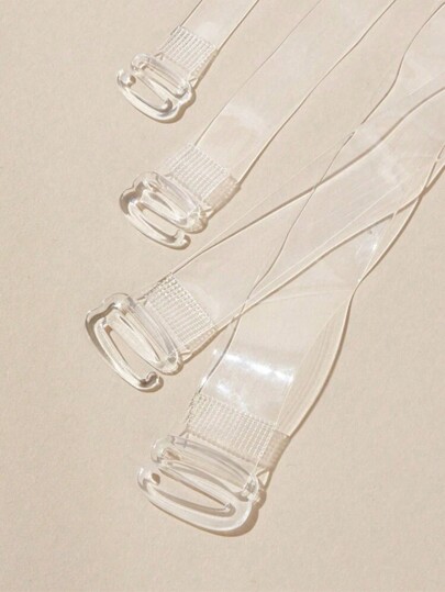 6pcs/Set Adjustable Lingerie Bra Strap - Invisible, Comfortable, Anti-Slip Design, Perfect Accessory For Strapless/Open Shoulder Outfits, Back To School Supplies