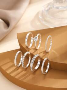 Bohemian Style - Fashionable - Elegant - Luxurious Ring Set, Personal Jewelry For Women, Perfect Gift For Her, Wedding Jewelry Gift