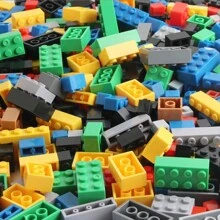 Building Blocks Various Shapes 1000 Pieces Educational Toy Develop Imagination - Multicolor - View 11