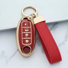 Llavero con funda para llaves de coche Teana, Tiida, Sylphy, Sentra, exquisito y de alta gama, adecuado tanto para hombres como para mujeres - llavero grande - Ver 13