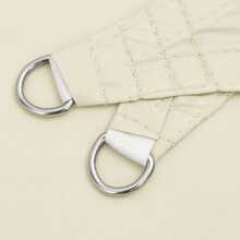 Rectangular Cream Sunshade Sail Oxford Fabric 2.5x4m UV Outdoor Canopy Shade Cover - White - View 5