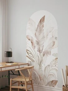 17,3" * 70,86" * 2 pezzi Grandi e splendidi adesivi murali ad arco floreali colorati, assortiti, stile bohémien, per decorazione murale, impermeabili, per rinnovare l'arredamento di casa, articoli decorativi primaverili