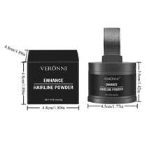VERONNI 发际线阴影粉神奇蓬松细发粉，防污，瞬间隐藏发际线和发根，防水发际线粉末填充剂，打造自然外观 - 彩色 - 查看 5