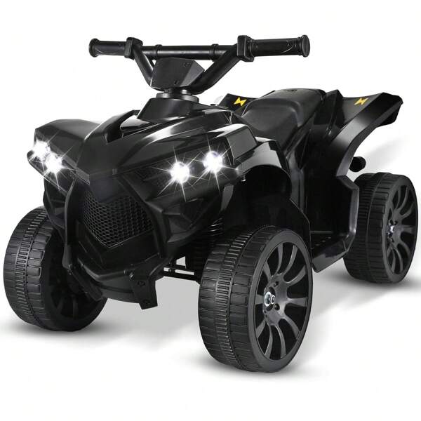6V Children's Quad Electric, Electric Quad Children 3-5 KM/H, ATV Children's Car Children's Motorcycle With MP3 Music Player Trumpet And Headlight, USB Charging, Children's Vehicle Quad Electric For Children From 3 Years