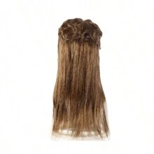 1pc Men's Wigs 80s Fancy Dress Hair Accessory For Costume Party Cosplay Decoration - Brown - View 3