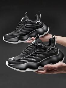 Baskets athlétiques pour hommes grande taille, Chaussures de course, Chaussures de fête, Chaussures décontractées, Chaussures d'extérieur, Baskets épaisses, Chaussures à plateforme, Chaussures de basket