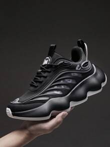 Baskets athlétiques pour hommes grande taille, Chaussures de course, Chaussures de fête, Chaussures décontractées, Chaussures d'extérieur, Baskets épaisses, Chaussures à plateforme, Chaussures de basket