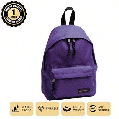 Moderiktig funktionell ryggsäck 35x23x11cm, Svart, Stor kapacitet, Vattentät, Multi-Pocket, Lämplig för skolan, resor, kontor, Casual, Lätt 0,7 kg, Nytt resor Essential, Holiday Must-Have, Elegant, Basic Style, Bekvämt för våren, Familjeutflykt Specialpresent, Uniex Colour, B