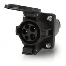 Type 1 EV New Energy Socket Vehicles AC Charger Socket Type Holder Level 1 Single Phase 240V 16A 32A Universal CE TUV SAE J1772 Approved - 均碼 - 查看 1