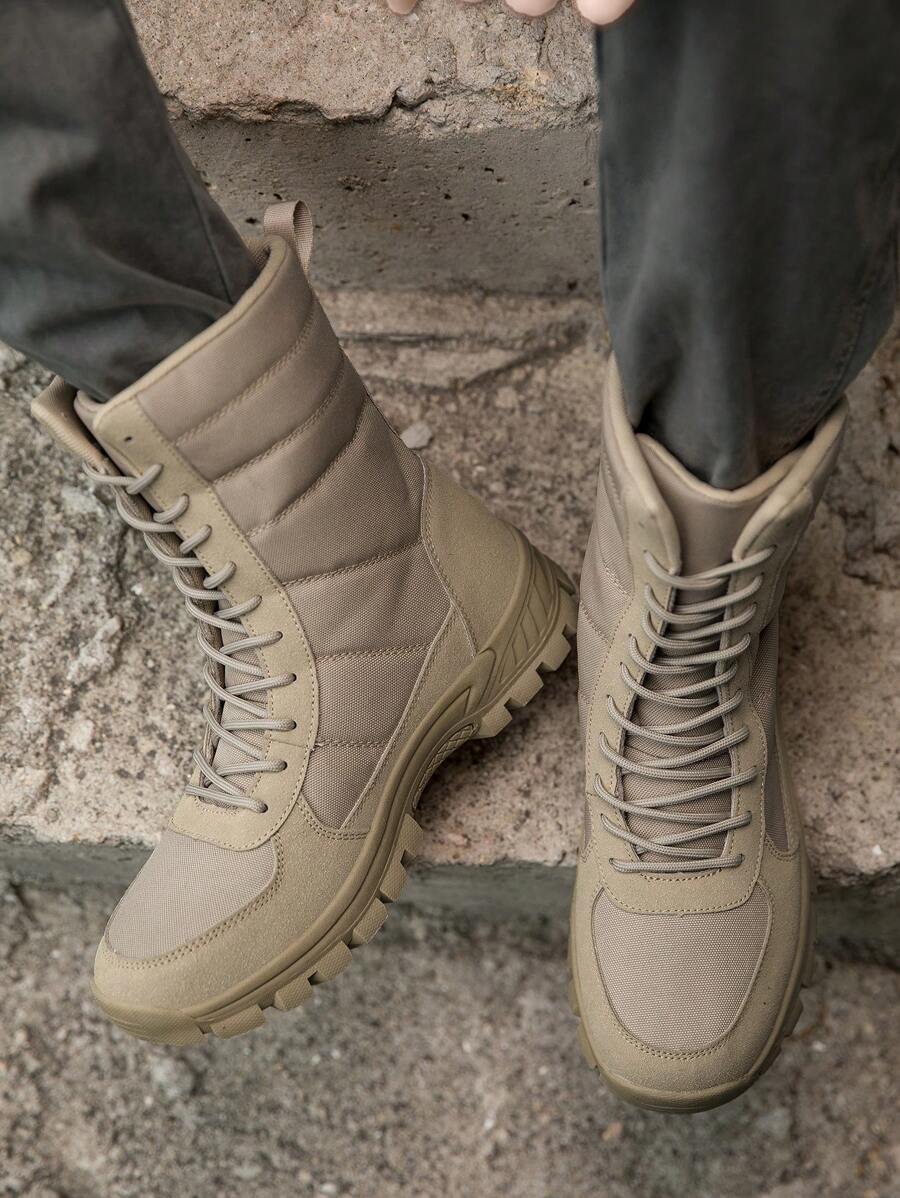 high top trekking shoes