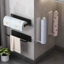 Non-Perforated Kitchen Tissue Holder: Wall-Mounted Stainless Steel Storage Rack For Kitchen Paper Rolls, Box For Tissue, Bathroom Napkin Holder, Tissue Box, Maserati, House Decor Living Room, Book Tissue Box, Tissue Box Glass, Tissue Box, Box For Tissues, Festival Family Gathering, Kitchen Dining Table Decor For Home Kitchen Bedroom Living Room Dining Room, Home Decoration Accessories, Decorative Box,Women Wedding Gift,Summer Travel Holiday Festival Must-Have