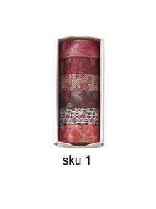 6 Rolls/18 Rolls, Retro Romantic Valentine's Day Washi Tape Set, Love And Love Pattern Design Creative Sticker Rolls, Suitable For Scrapbook Decoration Holiday Card Decoration Card Making - Handbook Gifts For Friends Back To School