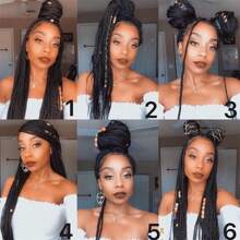 1/8 Packs Senegalese Twist Crochet Hair 14/18 Inch Crochet Hair, Small Twist Crochet Braids Hair Hot Water Setting, Pre-Looped Crochet Braiding Hair