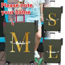 Customized Exclusive New Luggage Cover, Suitable For 18-32 Inch Fashion Bags, Thicker Elastic Dust Bags, Bags, Travel Accessories, Luggage Protection Box