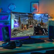 Vedd Computadoras Monitor Curvo Gamer 24 Pantalla 165hz 1ms - Tipo de Enchufe A USA (110-127V) - Ver 7