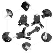 4pcs Engine Motor & Trans Mount Set For 3.5L 07-17 Toyota Camry And 08-12 Avalon