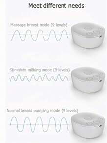 Double Electric Breast Pump, USB Powered With 2 Milk Bottles - Multicolor - View 7
