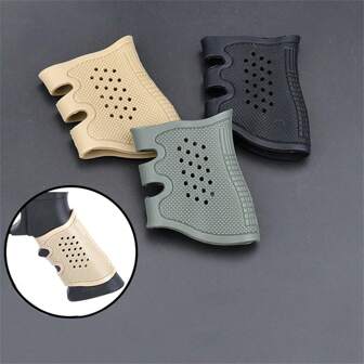 G19 17 HK416 J8 J9 Tactical Rubber Outdoor Equipment Soft Rubber Sleeve Nylon Anti-Slip Handle Sleeve