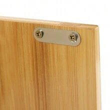 Kitchen Trolley With Drawer And Cupboard Storage Cabinet Serving Trolley With Wheels Trolley For Kitchen Living Room Dining Room Bedroom - 木質色 - 查看 5