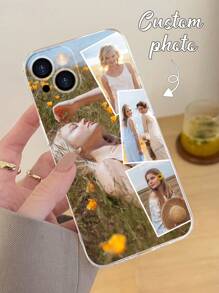 Customizable Sweet And Sexy Photo Printed Protective Phone Case, Suitable For A12, A14, A15, A50, A53, A71, A24, A55, A54, S21, S22, S20, IPhone 11/13/14/15/16 Pro Max Stylish,Colorful,Vintage,Cute,Contracted,Funny,Kawaii Custom,Personalized,Unique,Customized Ideal Gifts For Him,Ideal Gifts For Her Boyfriend,Girlfriend,Family,Friends,Grandparents,Couple For Weddings