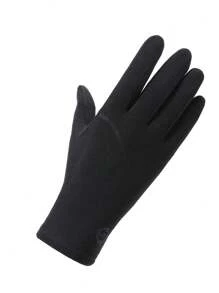 Modelli autunnali e invernali di guanti in pile per donna, antiscivolo, per touchscreen, guida, sport, elastici, antivento, termici, sottili, antivento e caldi
