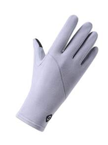 Modelli autunnali e invernali di guanti in pile per donna, antiscivolo, per touchscreen, guida, sport, elastici, antivento, termici, sottili, antivento e caldi