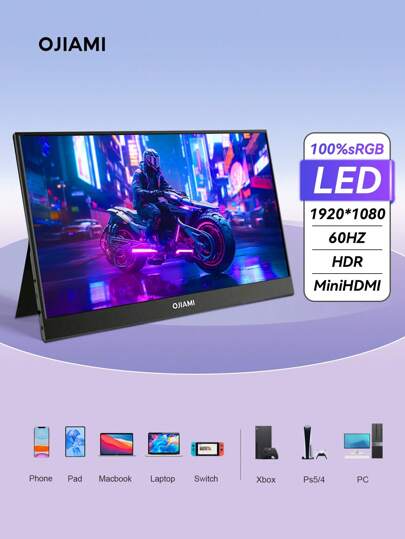 OJAMI 16インチ 144Hz モニター 2K 15.6