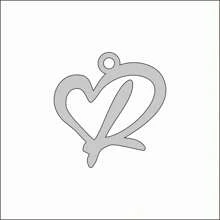 Single Stainless Steel Gold-Color Women's Initial Heart Necklace, Simple & Personalized Design, Perfect Pendant Gift For Girlfriend On Christmas Or Valentine's Day,Mom,Mother,Mother's Day,Gift