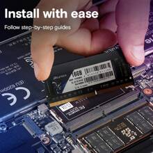 Reletech RAM DDR4 内存 笔记本电脑 16GB 8GB 1.2V 260pin 3200MHz PC4 笔记本 Sodimm 内存 - 查看 7