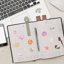 62 adesivos estéticos de verão com tema de coco, adesivo de grafite de desenho animado, decalque para laptop e garrafas de água, presentes perfeitos para meninas e adolescentes, adesivos fofos (menina coco), material escolar, volta às aulas