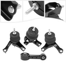 4pcs Engine Motor & Trans Mount Set For 3.5L 07-17 Toyota Camry And 08-12 Avalon