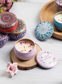 20 Scents- 9pcs/4pcs/1pc Aromatherapy Candles, Vases Candles, Homemade Soy Candle Cups, Vases, And Candles In Homemade Soy Candle Cups Are Perfect, Perfect Gift For Family And Friends, Tin Cans Of Aromatherapy Candles, For Birthday, Valentine's Day Or Mother's Day Travel, Aromatherapy Gift Box,Christmas Decorations,Christmas Decor, Valentine's Day New Year Christmas Gift Gifts Graduation