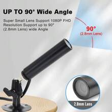 1080P Network Mini Bullet USB Camera With 2.8mm Lens Security Protection Web Camera CCTV Video Surveillance Security Camcorder