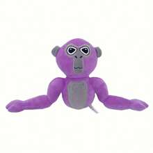 Juguete de peluche suave de gorila de 40 cm/15,75 pulgadas - Regalo adorable para aficionados a los juegos, muñeco de peluche para el cumpleaños, mejor opción para niños, compañero de juegos de etiqueta, compañero de mimos, juguete de malvavisco, mimos, amigo para abrazar, muñecos de peluche lindos, juguete de peluche de Poppy Playtime, animal