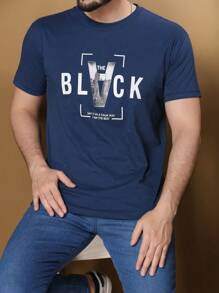 Camiseta Manga Curta Masculina Black Music