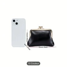 New Genuine Leather Wallet With Zipper Card Slots And Compartment For Women Wallet Mini Wallet Purse Wallet Coin Wallet - Black - View 9