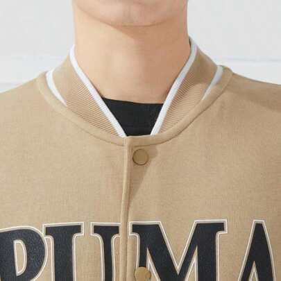  Chaqueta de punto para hombre PUMA SQUAD Track Jacket TR, chaqueta de punto minimalista clásica, cómoda y holgada para uso casual, transporte y deportes, 681267-83