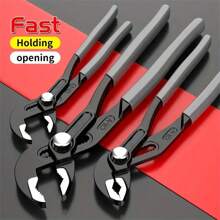 Industrial Grade Chromium Vanadium Steel Multifunctional Tools - Jaws, Pumps And Wrenches Combination - Grey - View 2