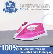 1 Pc Of Household Non-Stick Bottom Plate Steam Iron, Steam Iron For Clothes, High Pressure Steam Anti-Calcification Adjustable Constant Temperature Overheat Protection, High Power, Low Temperature Leak Stop, Multi-Gear Adjustment, Fast Heating - View 2