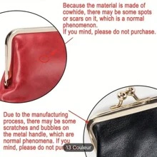 New Genuine Leather Wallet With Zipper Card Slots And Compartment For Women Wallet Mini Wallet Purse Wallet Coin Wallet - Black - View 11