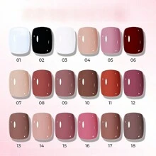 1 Bottle Water-Based Nail Polish - 10ml, Long-Lasting Fast-Drying Manicure Nail Polish, Can Be Peeled Off, Alcohol-Free, Suitable For Students